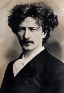 Porträt des polnischen Komponisten Ignacy Jan Paderewski (1860-1941) von French School