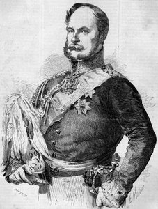Porträt von Prinz Friedrich Wilhelm Ludwig, zukünftiger Wilhelm I., König von Preußen und Kaiser von Deutschland