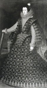 Porträt von Prinzessin Elisabeth von Frankreich (1602-44) 1621