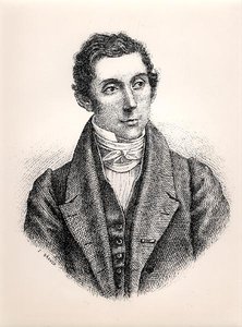 Porträt von Rene Caillie (1799-1838) (Gravur) von French School