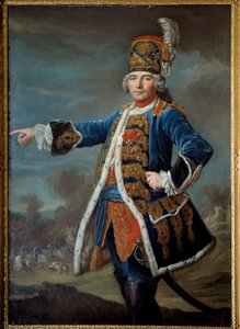 Porträt von Simon Claude de Grassin de Glatigny (? -1776) von French School