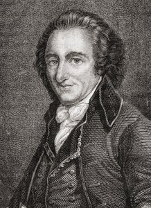 Porträt von Thomas Paine (1737-1809) (Gravur)