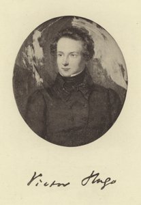 Porträt von Victor Hugo von French School