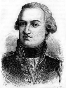 Porträt von Villaret-Joyeuse (Graf von Villaret de Joyeuse), französischer Admiral (1750 - 1812) - in „L
