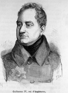 Porträt von Wilhelm IV., König von England (1765-1837). von French School