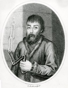 Porträt von Jemeljan Pugatschow, 18. Jahrhundert