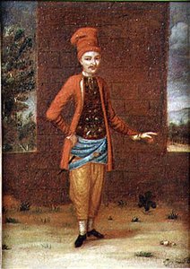 Porträt eines türkischen Mannes von French School