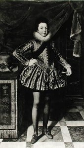 Porträt des Kleinkindes Louis XIII (1601-43) König von Frankreich und Navarra, ca. 1611 von French School