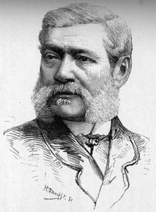 Porträt des Holzstechers, Graf Colonna Cesari (1825-1887). von French School