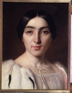 Porträt vermutlich von Adèle Hugo (1830-1915)