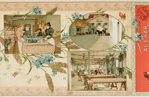Herstellung von Pasta in einer Fabrik, ca. 1900