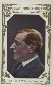 Präsident Wilson der Vereinigten Staaten von French School