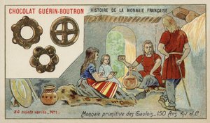 Ursprüngliche Münzen der Gallier