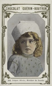 Prinz Alexis, Erbe von Russland von French School