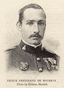 Prinz Ferdinand de Bourbon von French School