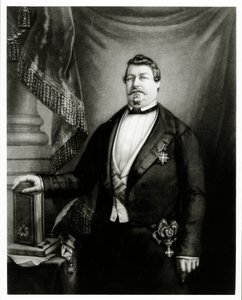Prinz Lucien Murat als Großmeister des Grand Orient de France, ca. 1855 von French School