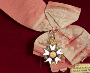 Großkreuz von Prinz Poniatowski (1763-1813) mit dem Band der Ehrenlegion, 1811 (Gold mit weißem & grünem Email)