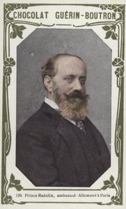 Prinz Radolin, deutscher Botschafter in Paris von French School
