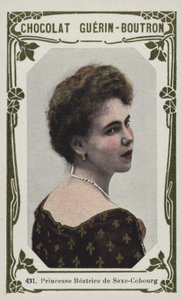 Prinzessin Beatrice von Sachsen-Coburg von French School