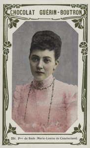 Prinzessin von Baden, Marie-Louise von Cumberland von French School