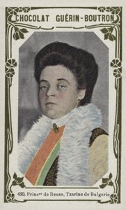 Prinzessin von Reuß, Zarin von Bulgarien von French School