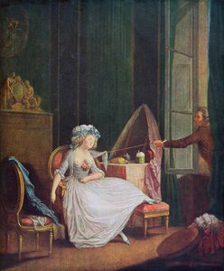 Neugierige Augen von French School