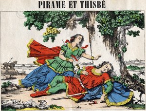 Pyramus und Thisbe, Erzählung von Ovid in „Die Metamorphosen“
