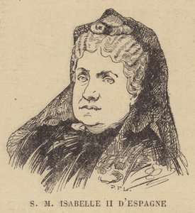Königin Isabella II. von Spanien