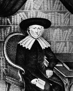 Rabbi Simon Cahn, Präsident des Konsistoriums von Colmar, Elsass, Frankreich von French School