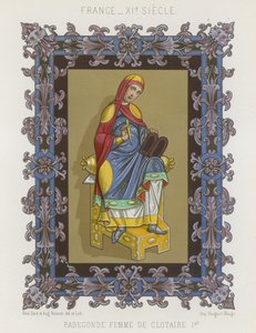 Radegund, Frau von Chlothar I. von French School