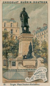 Raspail, Chemiker und Politiker, 1794-1878, errichtet am Place Denfert-Rochereau von French School