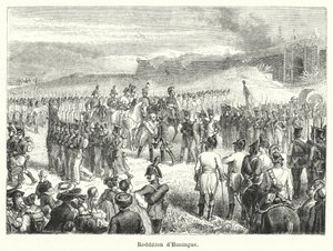 Kapitulation von Huningue von French School