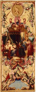 Regence Gobelins Wandteppich mit der Geschichte von Don Quixote, 1717-18 von French School