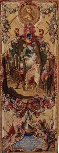 Regence Gobelins Tapisserie mit der Geschichte von Don Quixote, 1717-18 von French School