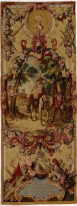 Regence Gobelins Wandteppich mit der Geschichte von Don Quixote, 1717-18 von French School