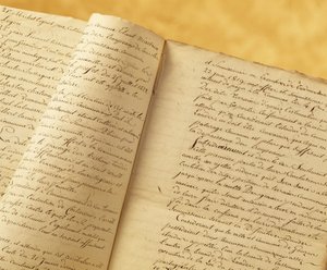 Register einer französischen Stadt. 18. Jahrhundert