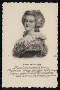 Königin Marie-Antoinette von French School