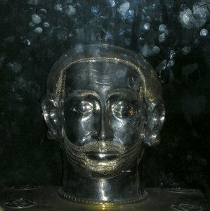 Reliquienkopf des St. Benedikt von French School