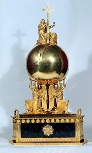 Reliquiar der Dornenkrone, 26. Oktober 1804 (Gold) von French School