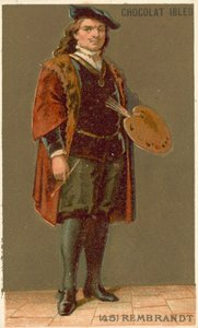 Rembrandt van Rijn, niederländischer Künstler von French School