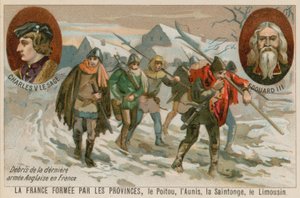 Überreste der letzten englischen Armee in Frankreich von French School