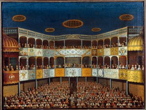 Darstellung des „Eingebildeten Kranken“ von Molière im Minorca-Theater in Spanien