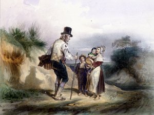 Reproduktion eines Gemäldes von Grenier