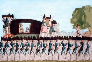 Rückkehr der königlichen Familie nach Paris am 25. Juni von French School