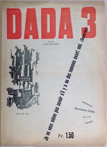 Revue Dada Nr. 3, Dezember 1918 von French School