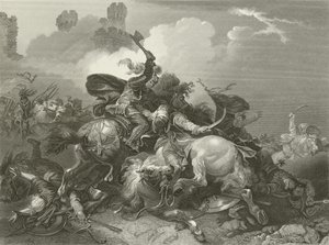 Richard I. in Palästina von French School