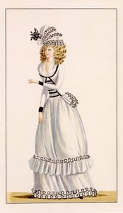Robe de Demi Demie aus Journal de la Mode et du Gout, 1790 von French School