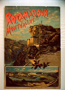 Rocamadour und Montvalent, ca. 1900