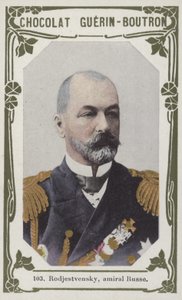 Rodjestvensky, russischer Admiral von French School