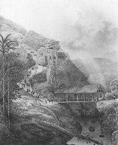 Route de Tondano, auf den Celebes-Inseln, aus Voyage de l